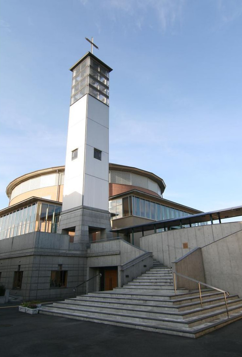 聖学院大学チャペル棟外観